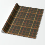 Papel De Regalo Vintage Christmas | Plantación | Verde oscuro, roj<br><div class="desc">Este diseño es de mi Colección de Navidades original pero está disponible en rollos para diseños individuales.</div>