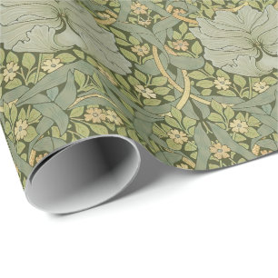 Papel de regalo vintage con estampado de William M