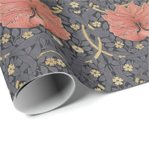 Papel de regalo vintage con estampado de William M