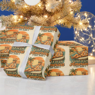 Papel De Regalo Vintage gracioso que Trump tenga que ver con el Go