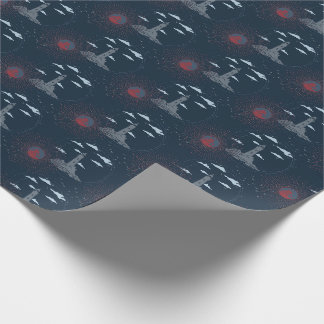 Papel De Regalo Vintage Lighthouse Illustration Pattern Wrapping P