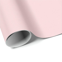 Papel De Regalo Vintage Pink Striped Coquette Wrapping Paper