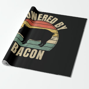 Papel De Regalo Vintage retro alimentado por bacterias Amantes d