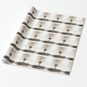 Papel De Regalo vintage retro muelle de san clemente california se