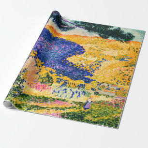 Papel De Regalo Vintage Valley con pintura de Fir
