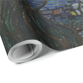 Papel De Regalo Vintage Van Gogh La Noche Starry