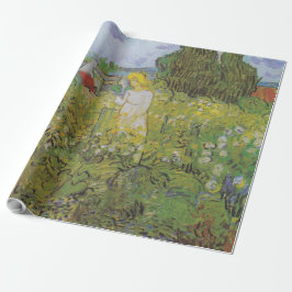 Papel De Regalo Vintage Van Gogh Marguerite Gachet en el Jardín W