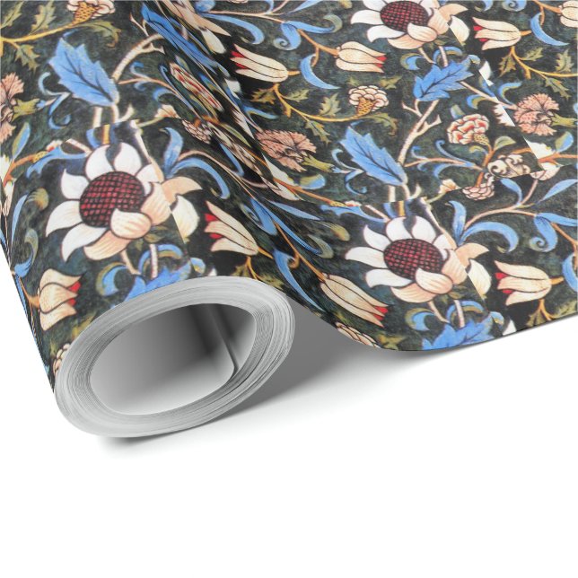 Papel De Regalo Vintage William Morris Evenlode (Esquina del rollo)