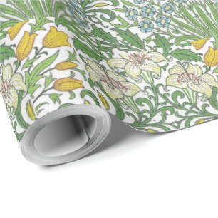 Papel De Regalo Vintage William Morris Flores Fondo de pantalla de