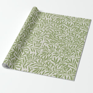 Papel De Regalo Vintage william morris green 