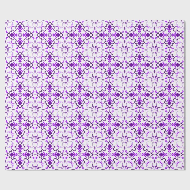 Papel De Regalo Violet (Superficie plana)