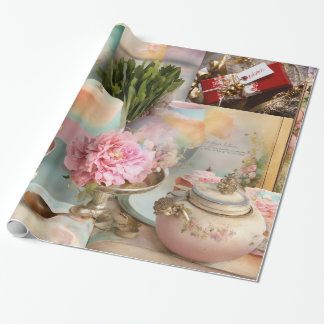 Papel De Regalo Violeta de envolvimiento brillante 30 pulgadas x 6