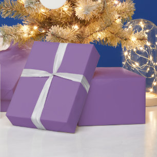 Papel De Regalo Violeta flor brillante. Impresión Feliz Brillante