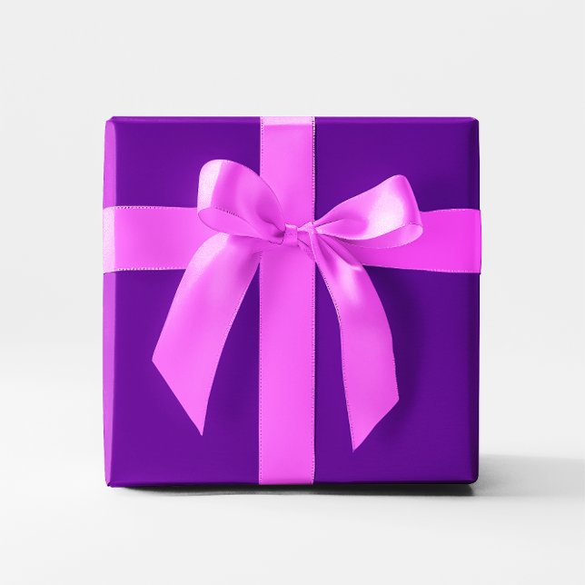 Papel De Regalo Violeta Púrpura (Violet Purple Wrapping Paper)