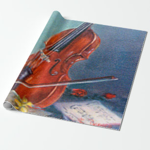 Papel De Regalo Violín/Violin