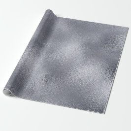 Papel De Regalo Vip de hielo de vidrio brillante de Purpurina plat