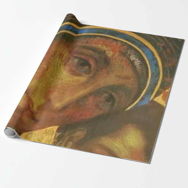 Papel De Regalo Virgen María Vía Neocatechumena (Desenrollado)