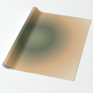 Papel De Regalo Virgo Zodiac, gradiente de aura marrón verde