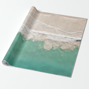 PAPEL DE REGALO VISTA AÉREA DE LA ZONA DE MAR