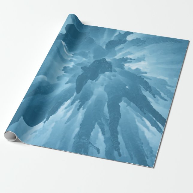 Papel De Regalo Vista de ángulo bajo de estalactitas (Desenrollado)