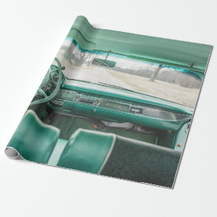 PAPEL DE REGALO VISTA INTERIOR DEL VEHÍCULO EN LA CARRETERA