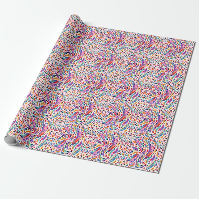 Papel De Regalo ¡Viva los colores! (Desenrollado)