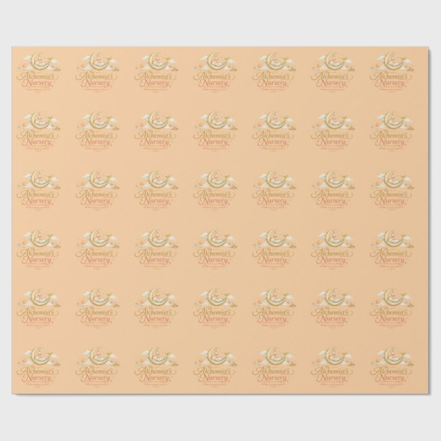 Papel De Regalo Vivero de Alquimista (Superficie plana)
