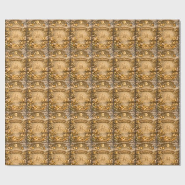Papel De Regalo Vivero de Alquimista (Superficie plana)