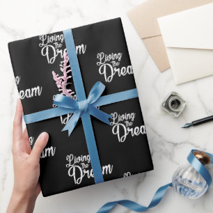 Papel De Regalo Viviendo el sueño como motivación Inspiradora