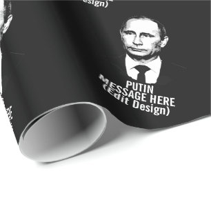 PAPEL DE REGALO VLADIMIR PUTIN PERSONALIZADO
