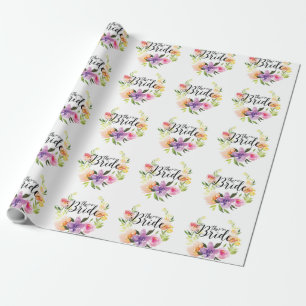 Papel De Regalo Vocación Colorida Pastel Y Texto - Patrón De Novia