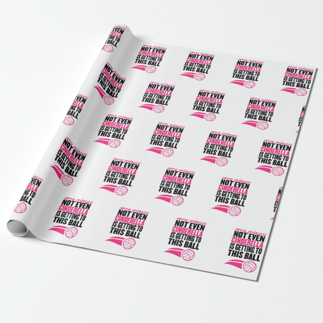 Papel De Regalo Voleibol: Princesa triste Ball (Desenrollado)