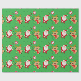 Papel De Regalo Voleibol Santa