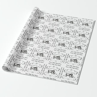 Papel De Regalo Volvamos a nuestras ovejas - granja divertida del