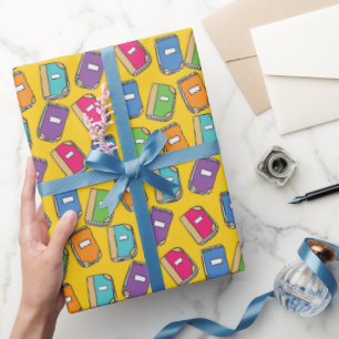 Papel De Regalo volver a la escuela regalo de profesor