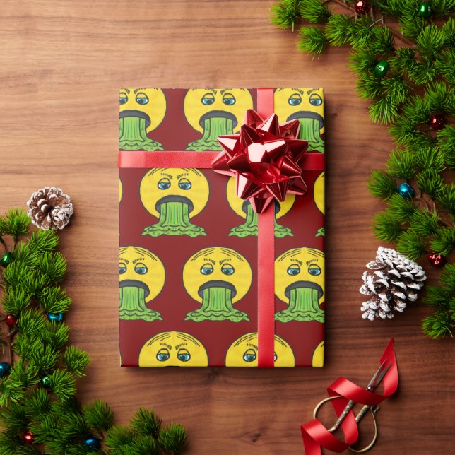 Papel De Regalo Vómito (Regalo de vacaciones)