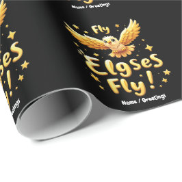 Papel De Regalo Vuela Elgses Vuela Arte de Águila Inspirador 