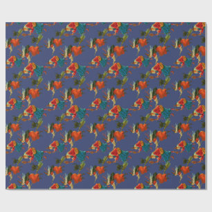 Papel De Regalo Vuelos nocturnos de Halloween pequeños