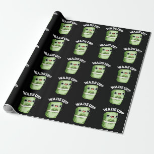 Papel De Regalo Wads Up Funny Money Pun Dark BG