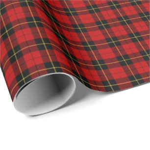 Papel De Regalo Wallace Clan Tartan