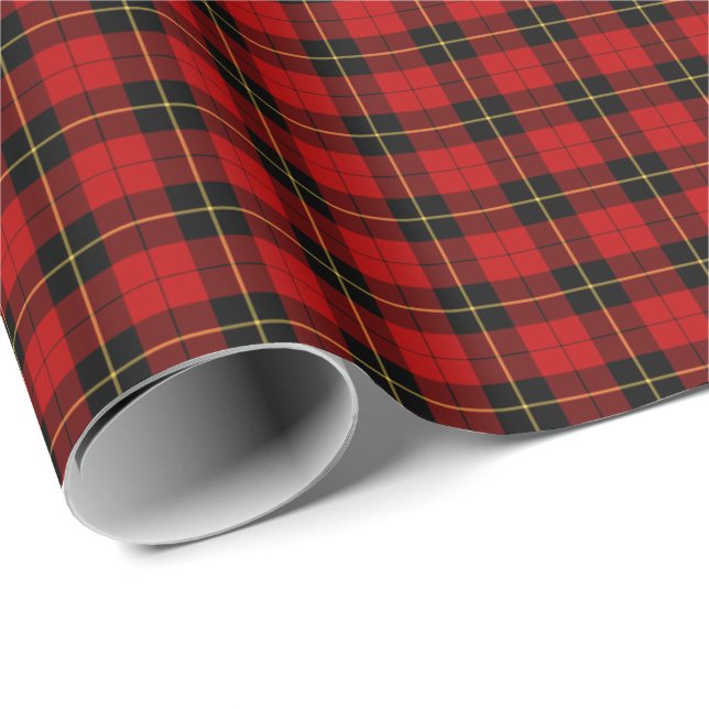 Papel De Regalo Wallace Clan Tartan (Esquina del rollo)