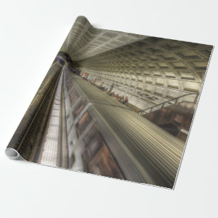Papel De Regalo Washington DC Metro Train Station