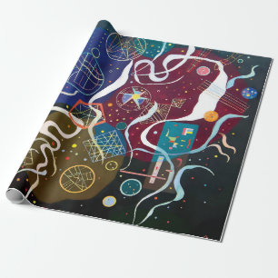 Papel De Regalo Wassily Kandinsky - Movimiento Uno Arte Abstracto