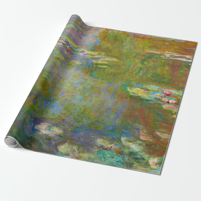 Papel De Regalo Water Lily Pond de Claude Monet (Desenrollado)