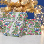 Papel De Regalo Watercolor Chinoiserie Ginger Jar Christmas Tree<br><div class="desc">PreppyPrint.com - Añade tu toque personalizado a este papel de envoltura. Haga clic en "editar diseño" para cambiar el tipo de letra,  el tamaño de la imagen,  etc. Trasladar este diseño a los productos de tu elección. Visita mi tienda de diseño,  PreppyPrint.com,  para coordinar artículos.</div>