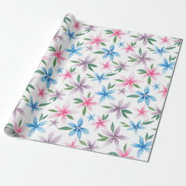 Papel De Regalo Watercolor floral