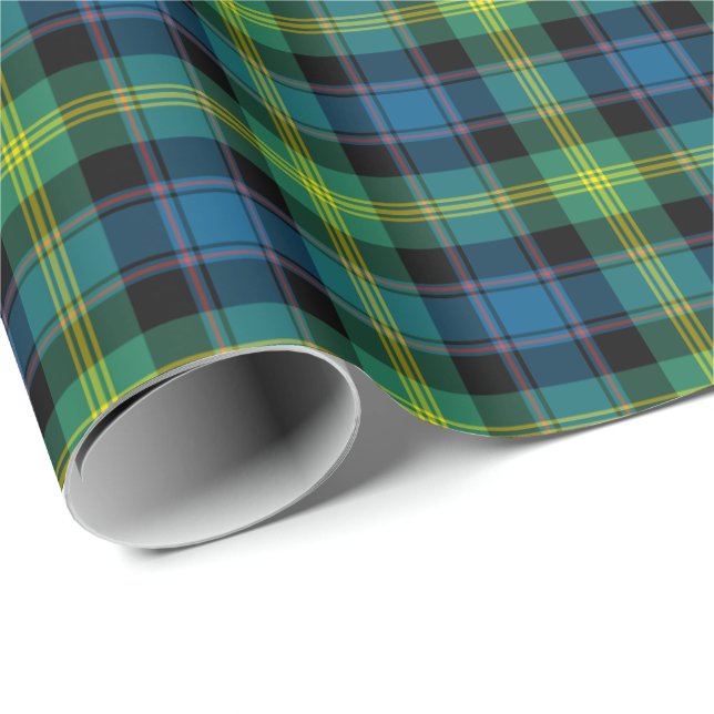 Papel De Regalo Watson Clan Tartan (Esquina del rollo)