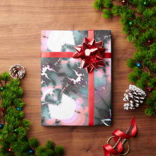 Papel De Regalo Web Gótica Frozen Winter Spider