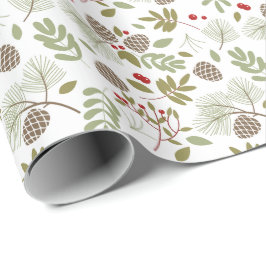 Papel De Regalo Weihnachten, elegant, Winter. Geschenkpapier
