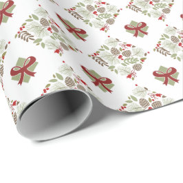 Papel De Regalo Weihnachten, elegant, Winter. Geschenkpapier